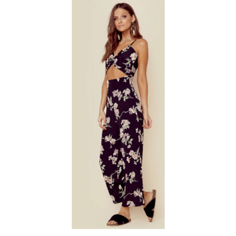Emily jumper in black botanical - Picture 4 of 6